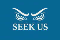 "Seek Us Logo"